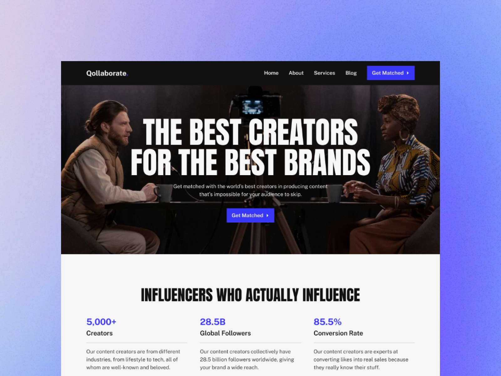 Blog Website Template
